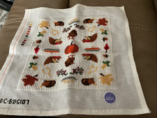 Completed needlepoint thanksgi for sale  Floral Park