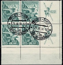 Tschechoslowakei 1938 viererbl gebraucht kaufen  Wölpinghausen