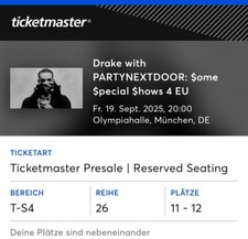 Drake pnd konzert gebraucht kaufen  München