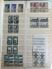 Collezione francobolli repubbl usato  Milano