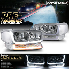 4pc chrome headlight for sale  La Porte
