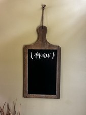 Wooden hanging menu for sale  Richmond Hill