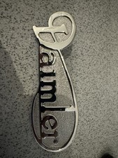 Daimler chrome badge for sale  BIRMINGHAM