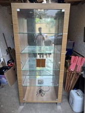 Wooden display cabinet for sale  LONDON