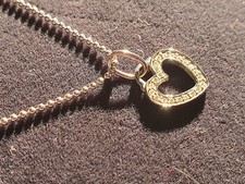 Tiffany heart necklace for sale  DUNMOW