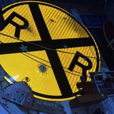 Retired reflective railroad for sale  Cheraw