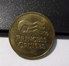 MOEDA/TOKEN DE JOGO PRINCESS CRUISES CASINO NCV "ARCADE LUCKY COIN" - GENÉRICO comprar usado  Enviando para Brazil
