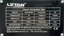 50kw diesel generator for sale  Weaverville