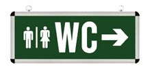 Toilette schild led gebraucht kaufen  Dürrröhrsdorf-Dittersbach, Stolpen