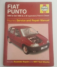 Haynes fiat punto for sale Haynes fiat punto for sale  SKELMERSDALE