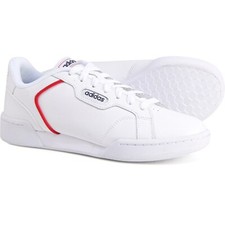 Tênis de treinamento Adidas Vulc Roguera novo sem caixa, tamanho 7,5 EUA, cor branca, parte superior de couro comprar usado  Enviando para Brazil