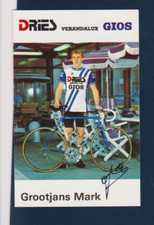 CYCLISME carte cycliste GROOTJANS MARK équipe DRIES GIOS 1984 Signée, usado comprar usado  Enviando para Brazil