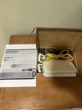 Roteador Wireless N Netgear WGR614v10 54 Mbps 4 Portas 10/100 + WGR614V7 com PSU, usado comprar usado  Enviando para Brazil