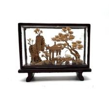 Diorama cinese vintage usato  Brescia