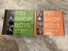 PET SHOP BOYS 2 CD LOT LIVENIGHT VOL. 1 & 2 RARE comprar usado PET SHOP BOYS 2 CD LOT LIVENIGHT VOL. 1 & 2 RARE comprar usado  Enviando para Brazil