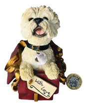 Dog westie ornament for sale  BLACKPOOL