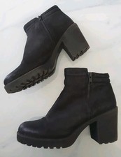 Vagabond black leather for sale  GRAYS
