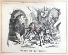 Lion friends antique for sale  SIDCUP