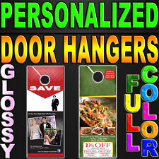 2500 cabides de porta PRO OFFSET PRINT 14pt GLOSS GROSSO COR COMPLETA cabide personalizado comprar usado  Enviando para Brazil