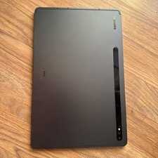 Samsung Galaxy Tab S7+ Plus preto (desbloqueado) danos na tela comprar usado  Enviando para Brazil