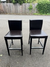 ikea wood 2 chairs for sale  Vancouver