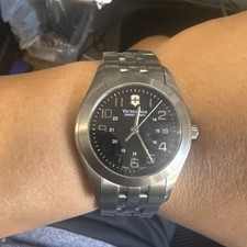 Usado, VictorINOX SWISS Army~Relógio Masculino ALLIANCE TITANIUM~Cristal de Safira 24669 Funciona comprar usado  Enviando para Brazil