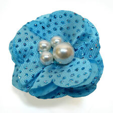 Bague fleur bleu d'occasion  Épinay-sur-Orge