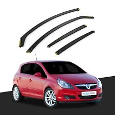 Defletores de vento Vauxhall Corsa D E 2006-2019 5 portas hatchback 4 peças coloridas comprar usado  Enviando para Brazil