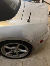 Usado, Antena de alumínio preta curta 4" polegadas mastro de haste de alimentação AM/FM para BMW Z4 2003-2016 comprar usado  Enviando para Brazil