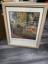 Monet pont japonais for sale  WEST BROMWICH
