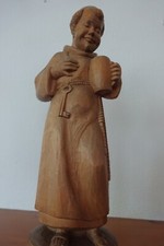Holzfigur mönch bierkrug gebraucht kaufen  Gablingen