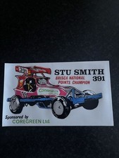 Stock car sticker for sale  DEESIDE