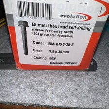 hex head screws for sale  PORTSMOUTH