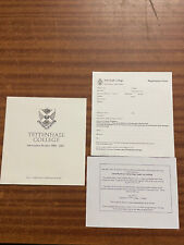 Tettenhall college information for sale  MILTON KEYNES