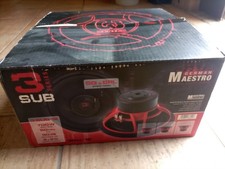 Subwoofer auto german usato  Vaccarizzo Albanese