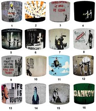 Lampshades match banksy for sale  BOLTON
