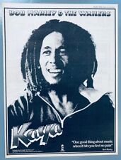 BOB MARLEY 1978 pôster original do Reino Unido anúncio kaya Wailers, usado comprar usado  Enviando para Brazil