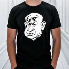 Netanyahu face shirt for sale  LANARK