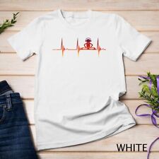 Camiseta unissex DJ Techno toca-discos DJ Heartbeat ECG Pulse música dança, usado comprar usado  Enviando para Brazil