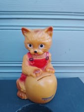 Vintage katze sparbüchse gebraucht kaufen  Deutschland