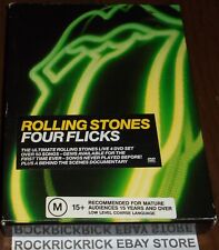 ROLLING STONE FOUR FLICKS DVD BOX SET (CONJUNTO COM 4 DISCOS) comprar usado  Enviando para Brazil