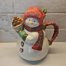 Snowman decorative pitcher for sale  Cary