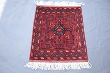 Tapete Bukhara tribal turcomano 2'0x2'4 pés, tapete capacho vermelho enferrujado afegão com nós à mão comprar usado  Enviando para Brazil