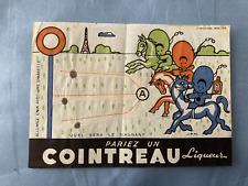 Publicite cointreau liqueur d'occasion  Paris XI