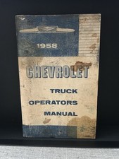 chevrolet 1958 owners manual for sale chevrolet 1958 owners manual for sale Tempe
