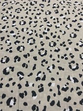 Capa Doona cama queen size designs preto e branco em fundo bege, usado comprar usado  Enviando para Brazil