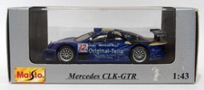 Maisto escala 1/43 31504 - Mercedes CLK-GTR - Azul comprar usado  Enviando para Brazil