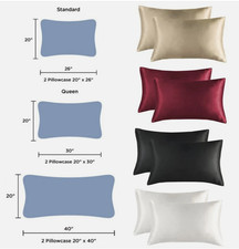 Silk satin pillowcase for sale  Solon