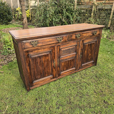 Antique oak sideboard for sale  BEDALE