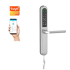 Fechadura de porta inteligente impressão digital Tuya Bluetooth à prova d'água alumínio maçaneta de fechadura comprar usado  Enviando para Brazil